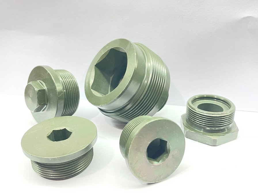 oil cooler plug and adaptor